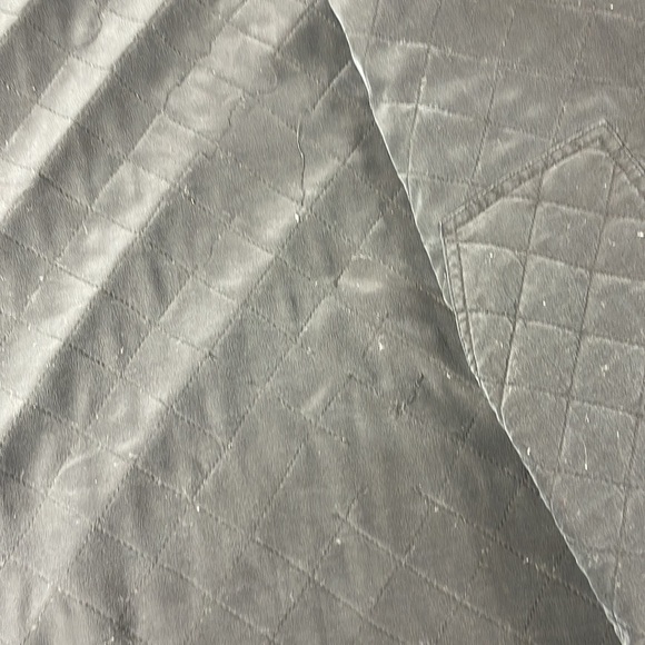 Vintage Koos of Course Women’s Quilted Reversible Black Tan Silk Jacket, size 2X - Picture 14 of 14